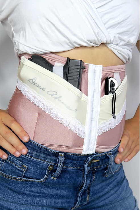 Petite Dusty Rose - corset holster