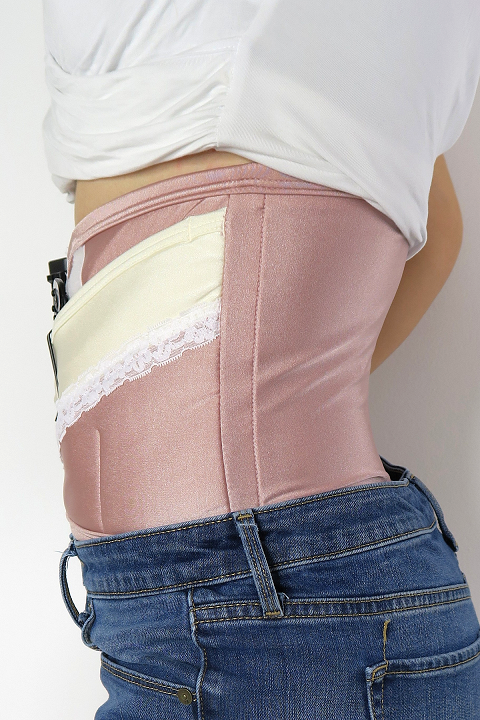 Petite Dusty Rose - corset holster