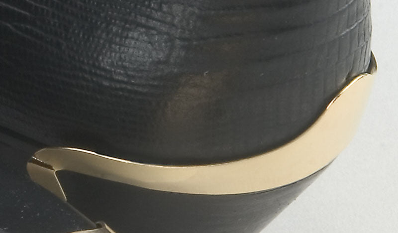 Men's Smooth Brass Heel Guard WX-7