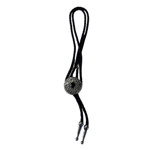 BT-056 Round Shield Black stone