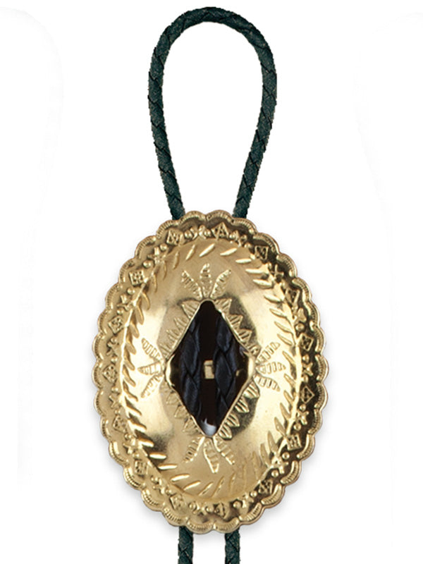 BT-31 Concho Bolo Tie - Gold