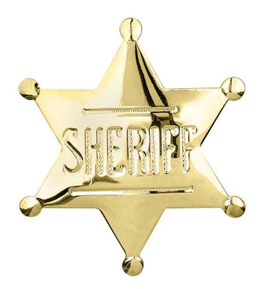 P-572-G - Sherrifs Badge Pin Gold