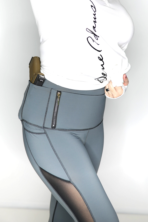 Grey Leggings Westernboots SA