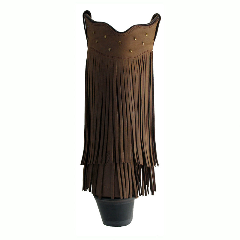 LF1585 Fringe Studs Leather
